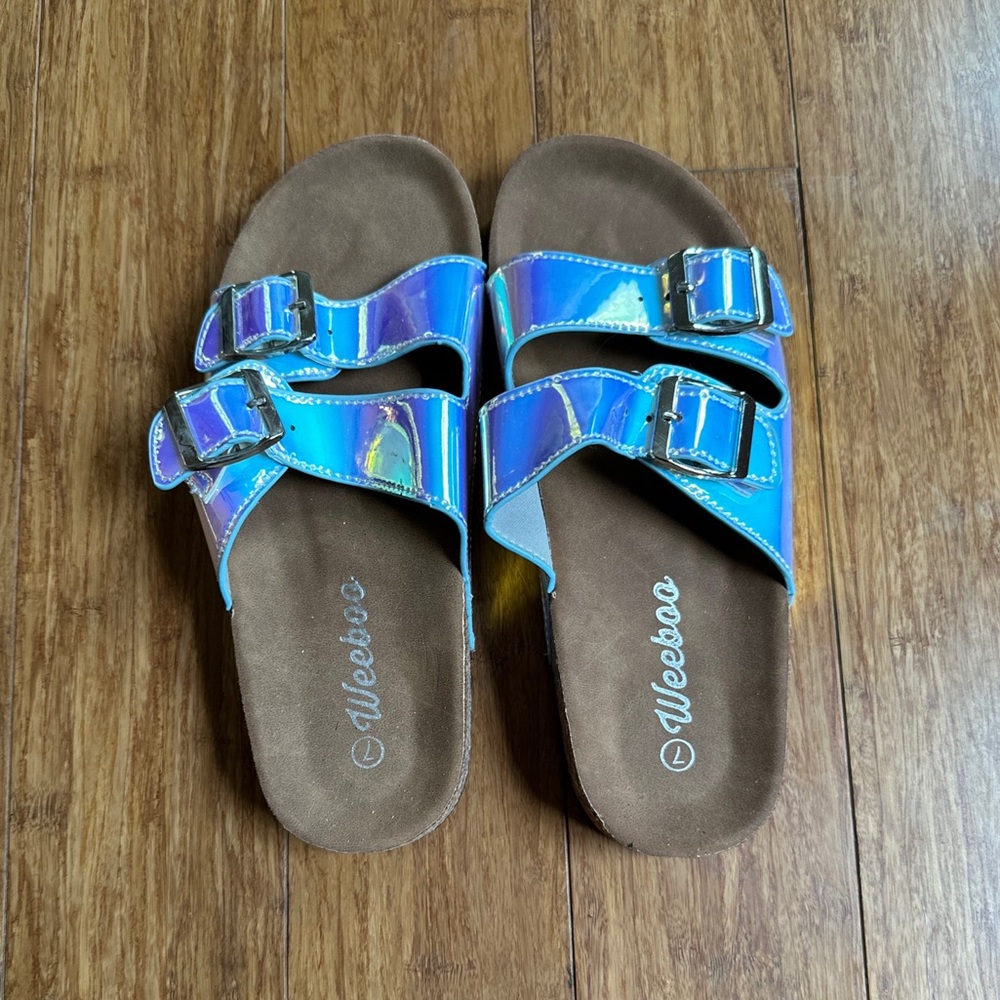Weeboo Slip on Sandals Size 7